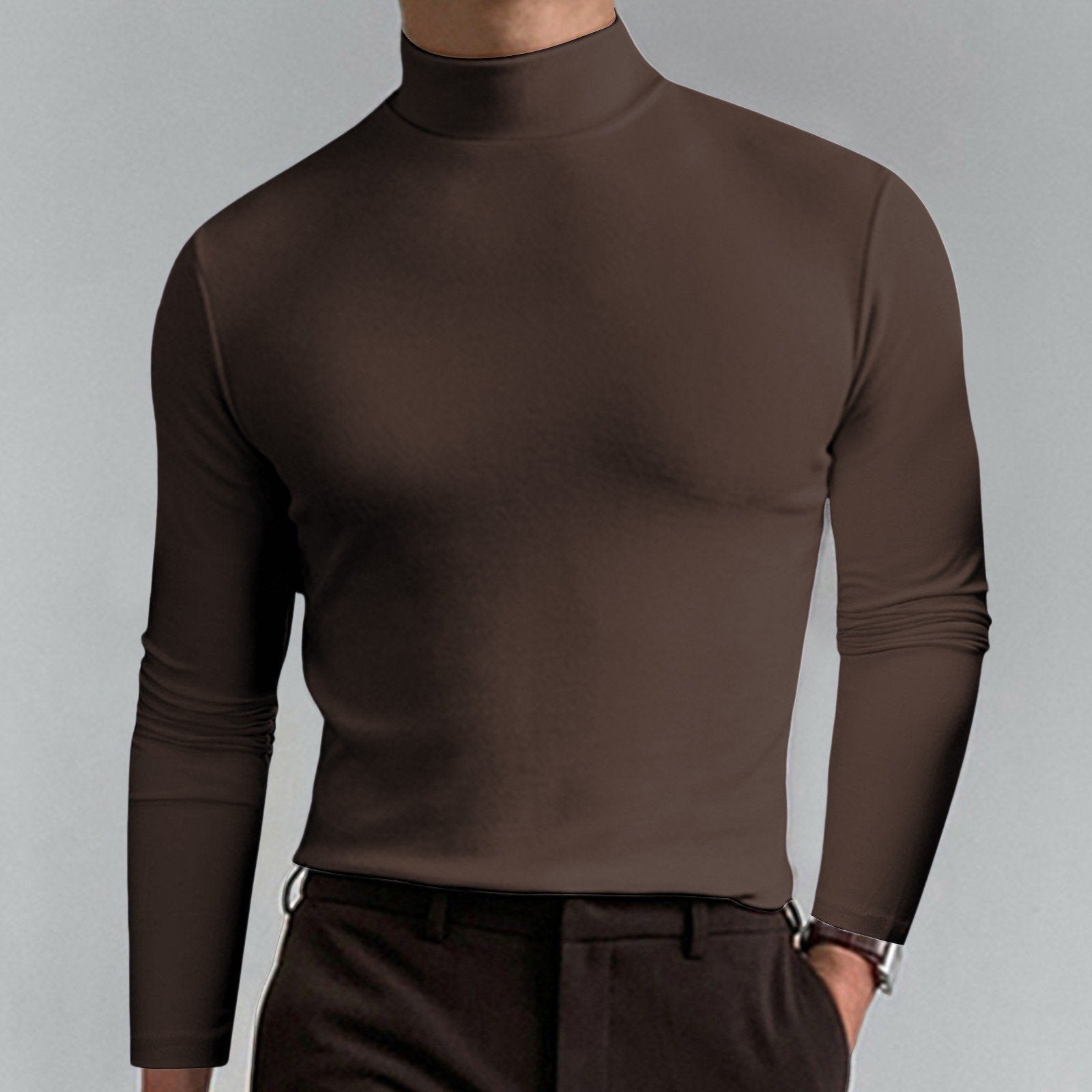 Men's High-Neck T-Shirt