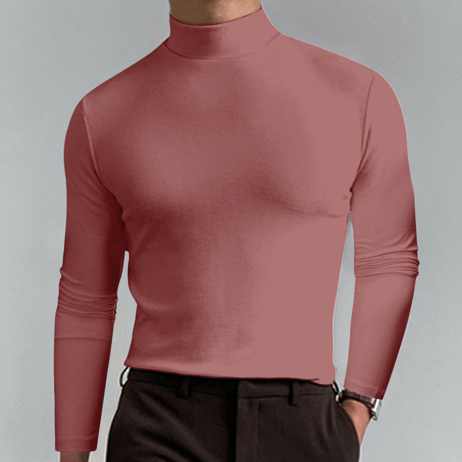 Men's High-Neck T-Shirt