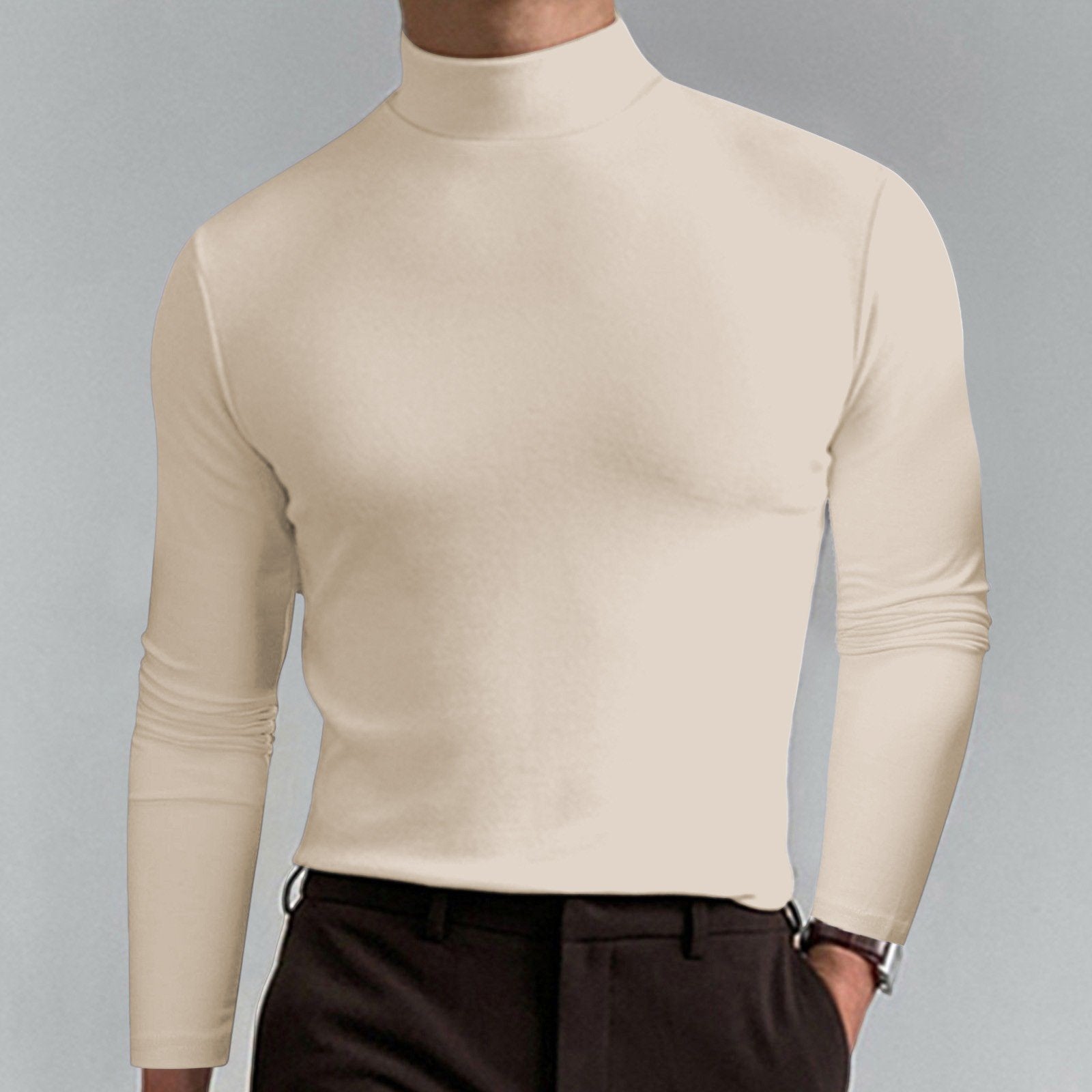 Men's High-Neck T-Shirt