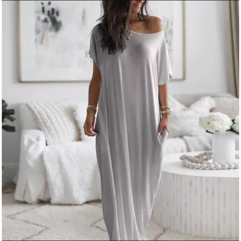 Loose-Fitting, Casual Maxi Dress – Ultimate Everyday Comfort