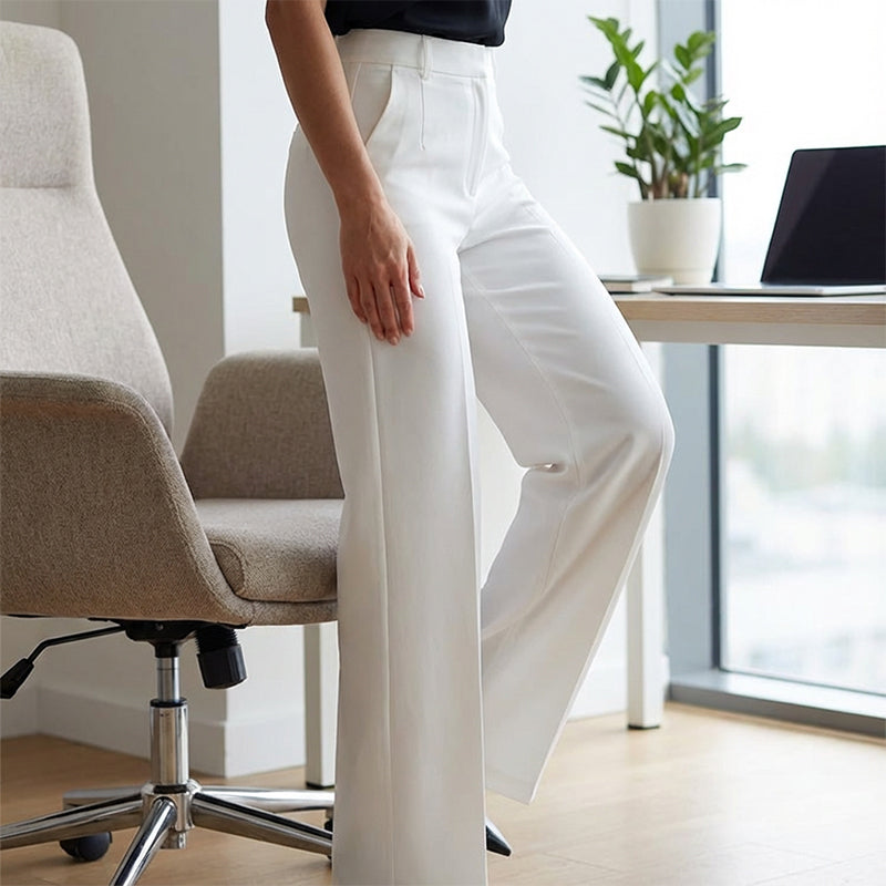 High-waisted dress pants for women