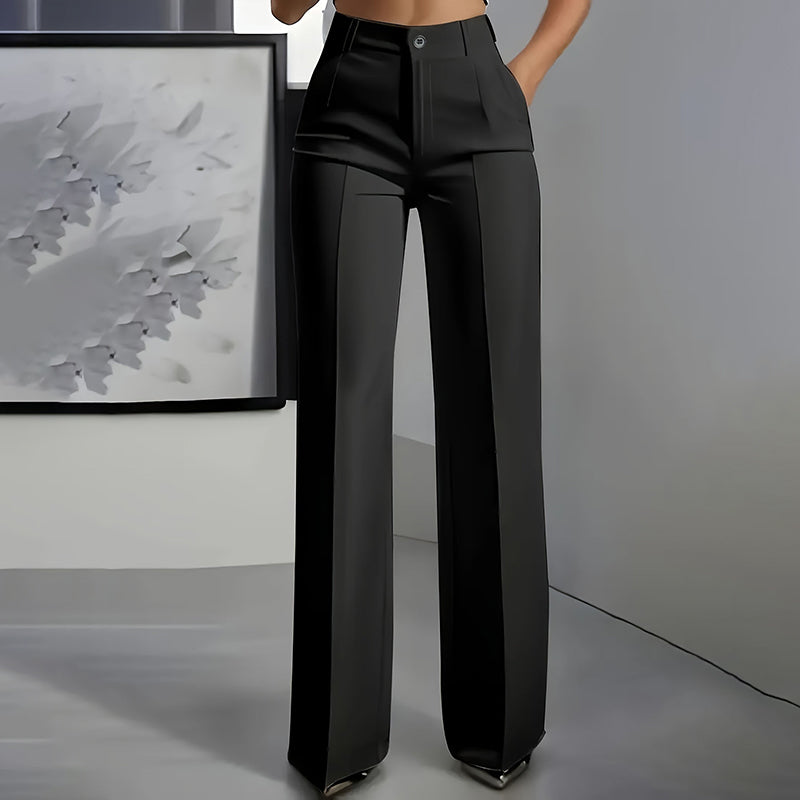 High-waisted dress pants for women