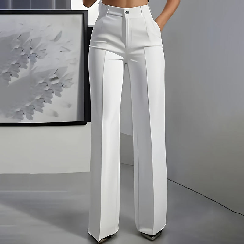 High-waisted dress pants for women