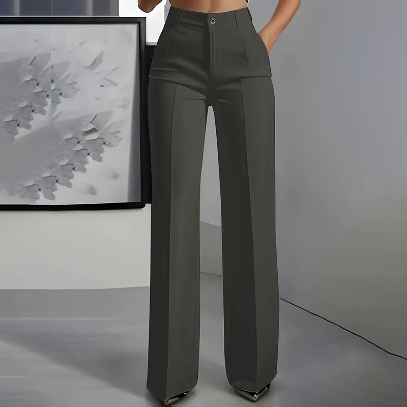 High-waisted dress pants for women