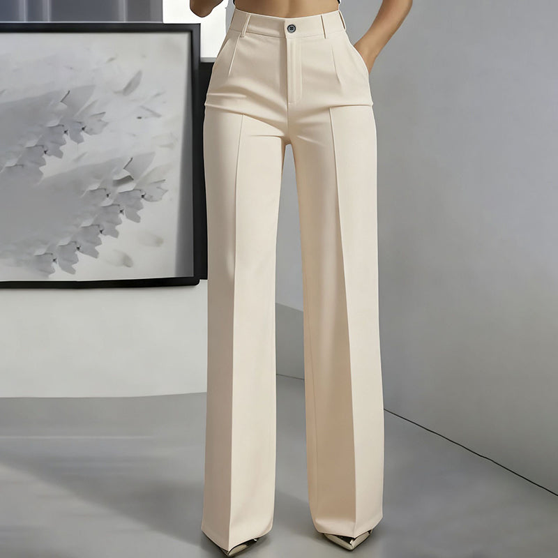 High-waisted dress pants for women