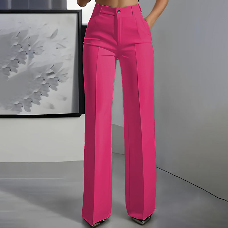 High-waisted dress pants for women