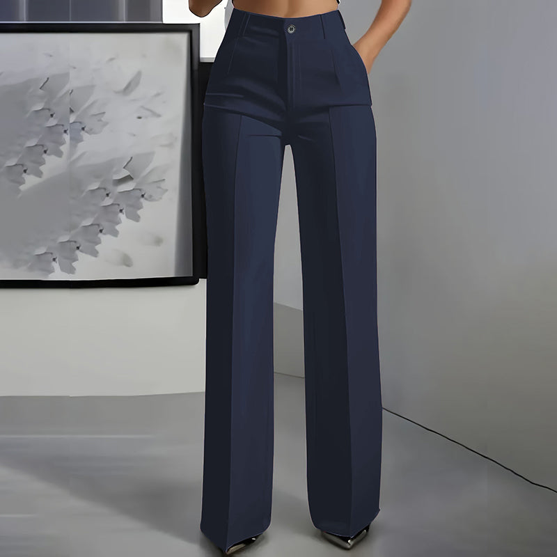 High-waisted dress pants for women