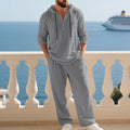 Men's 2-piece set: loose-fitting hoodie and pants