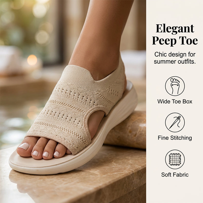 Sandals With A Heel Strap