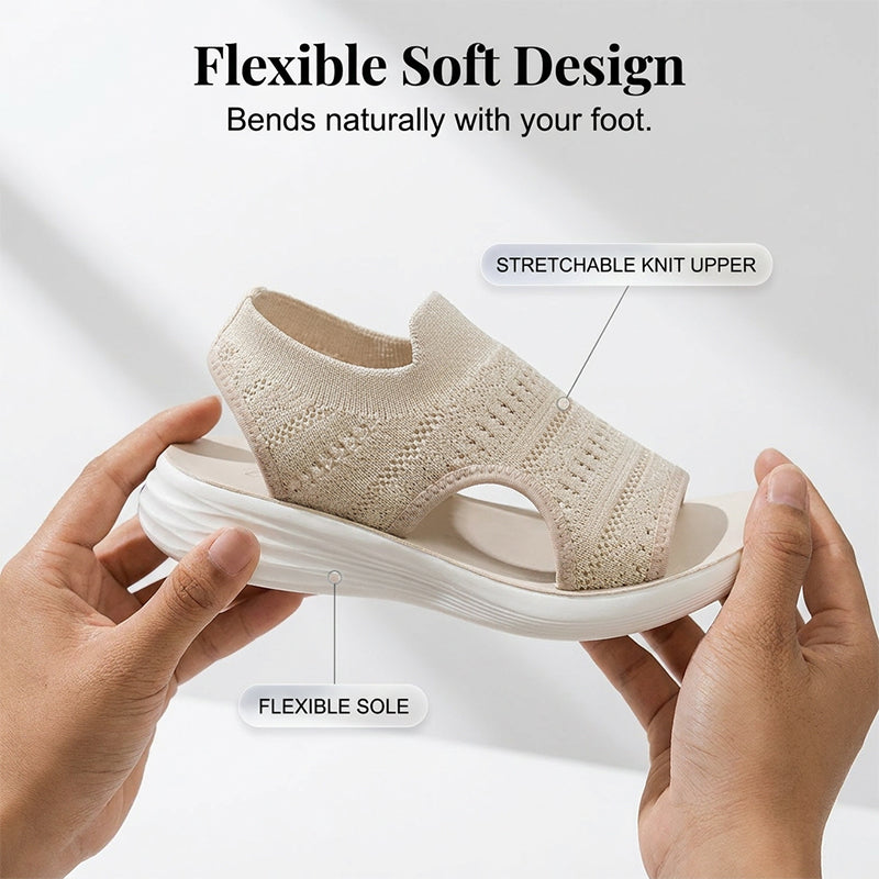 Sandals With A Heel Strap