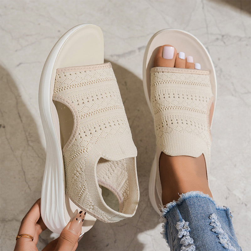 Sandals With A Heel Strap