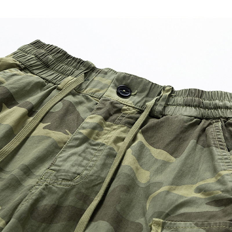 Men's Casual Relaxed Fit Cargo Shorts – Multi-Pockets, Breathable, Rugged