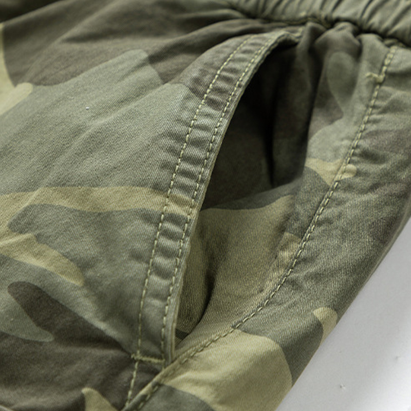 Men's Casual Relaxed Fit Cargo Shorts – Multi-Pockets, Breathable, Rugged
