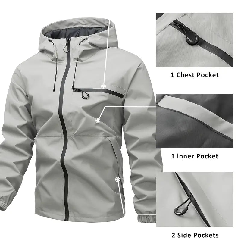 3-in-1 Waterproof Men's Jacket