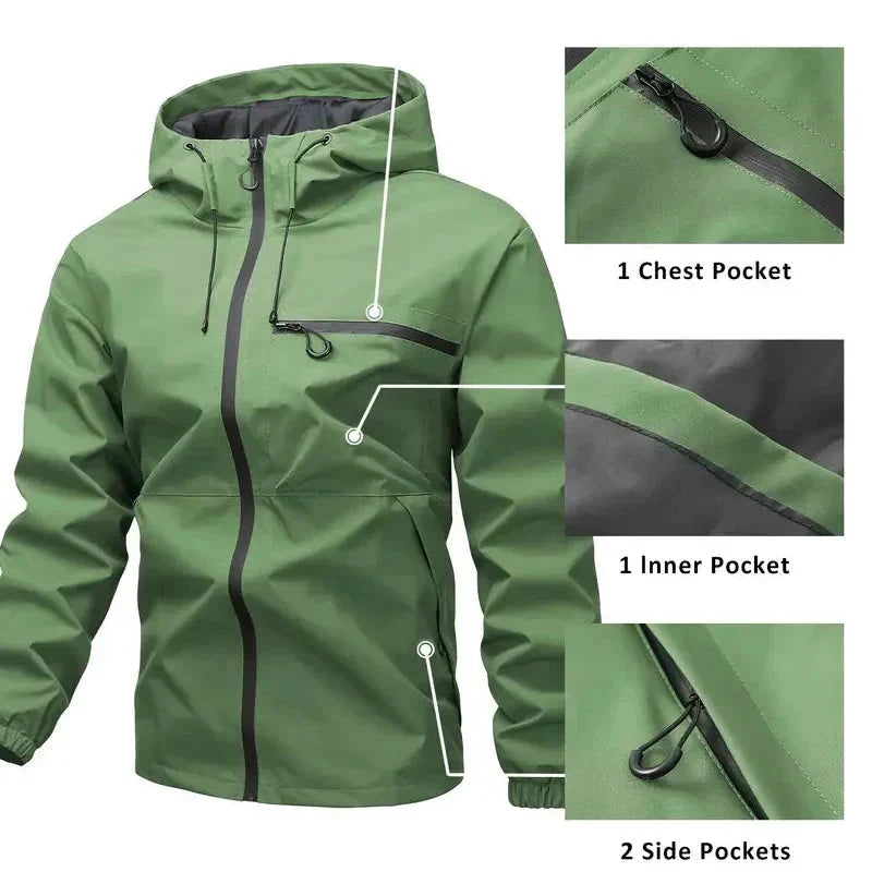 3-in-1 Waterproof Men's Jacket