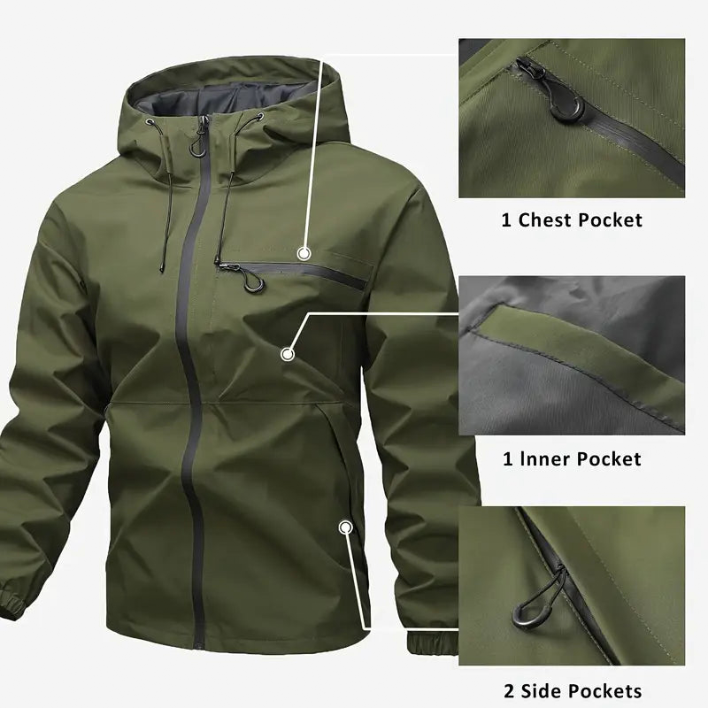 3-in-1 Waterproof Men's Jacket