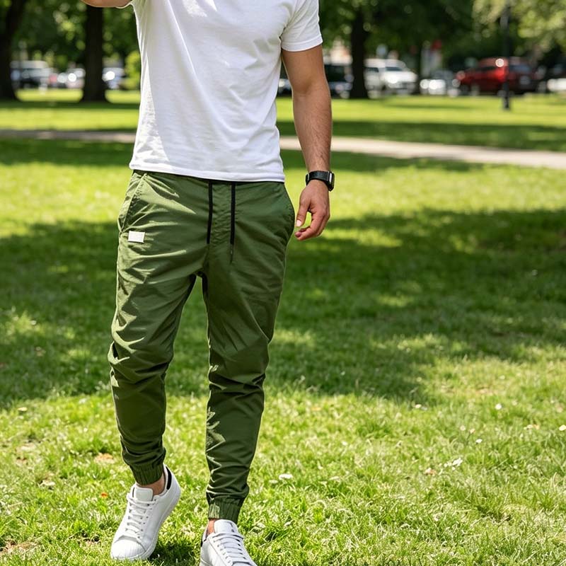 Men’s Casual Drawstring Jogger Pants